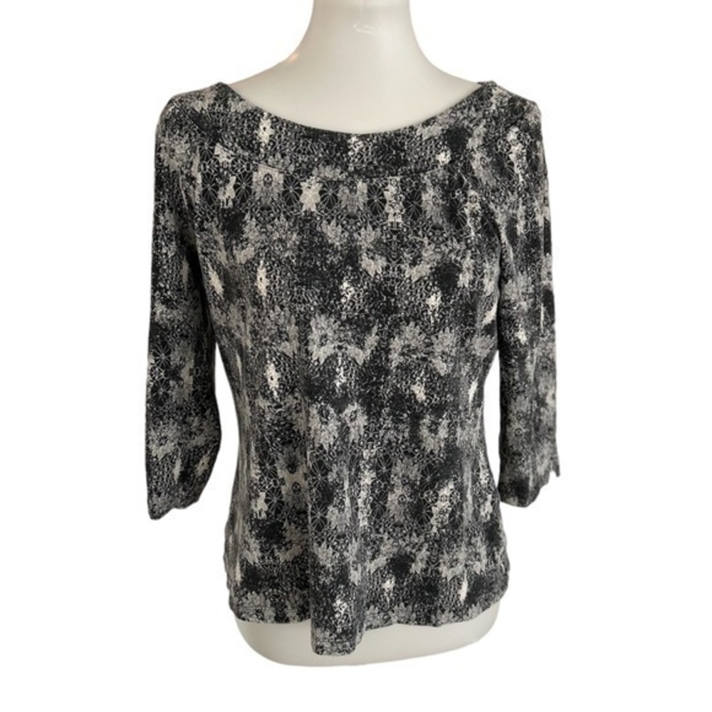 Laura, Ashley boat neck three-quarter length sleeve top